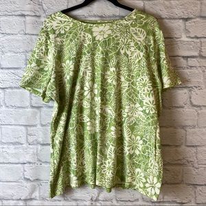 Charter Club Tropical Print Tee